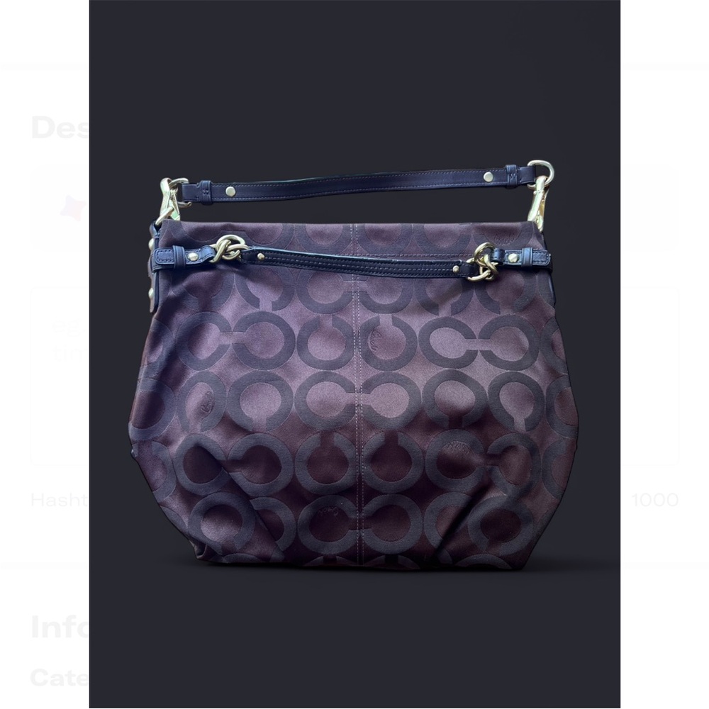 Elegant Purple Designer Women's Bag
